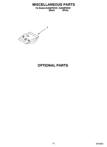 Diagram for DU950PWKB1