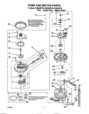 Diagram for DU980QPDB5