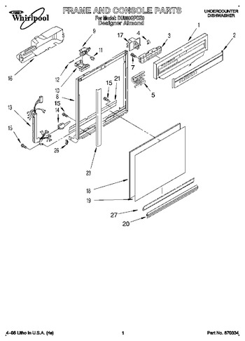 Diagram for DU980QPDZ0