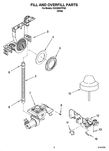 Diagram for DUC600XTPQ6