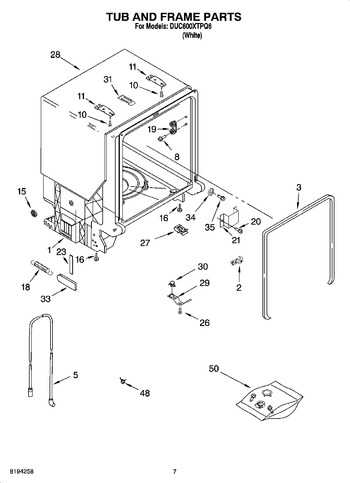 Diagram for DUC600XTPQ6