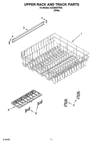 Diagram for DUC600XTPQ6