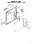 Diagram for 02 - Inner Door Parts