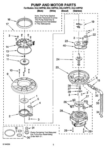 Diagram for DUL140PPB2