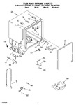 Diagram for 07 - Tub And Frame Parts