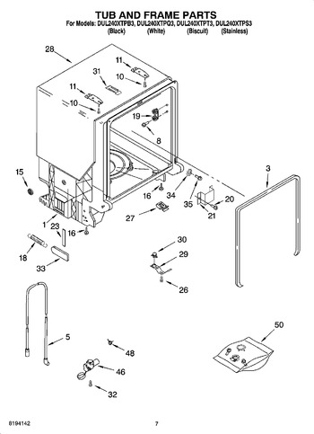 Diagram for DUL240XTPQ3