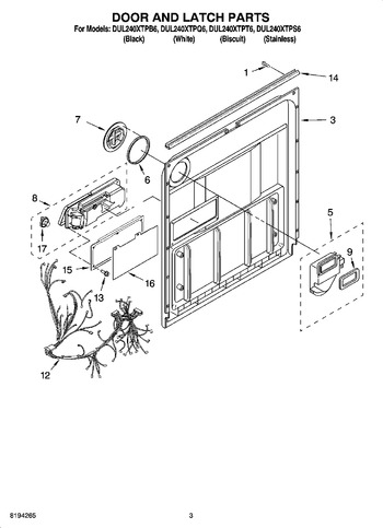 Diagram for DUL240XTPT6