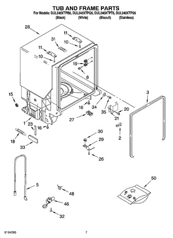 Diagram for DUL240XTPT6