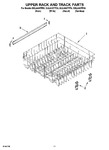 Diagram for 09 - Upper Rack And Track Parts