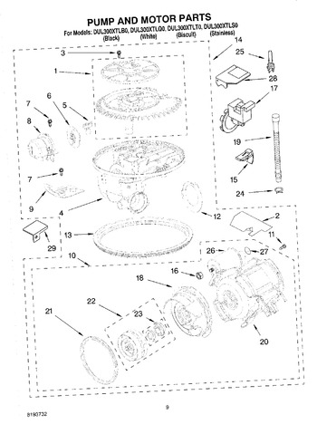 Diagram for DUL300XLTQ0