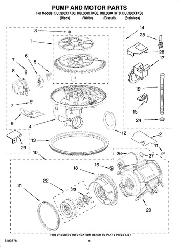 Diagram for DUL300XTKB0