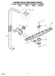 Diagram for 10 - Upper Wash And Rinse Parts
