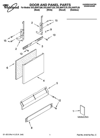 Diagram for DUL300XTLQ0