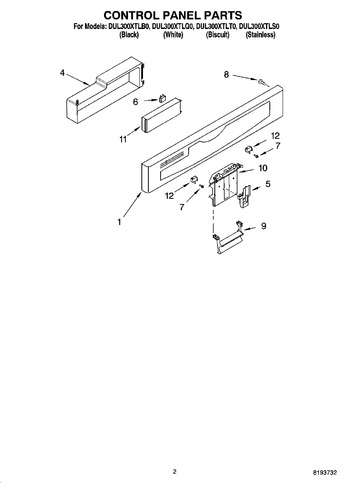 Diagram for DUL300XTLQ0