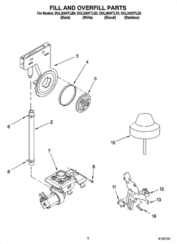 Diagram for DUL300XTLQ0