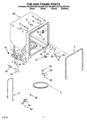 Diagram for DUL300XTLQ0