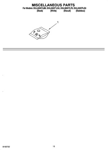 Diagram for DUL300XTLQ0