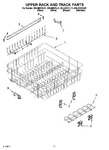 Diagram for 09 - Upper Rack And Track Parts