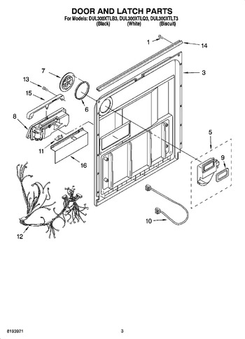 Diagram for DUL300XTLB3