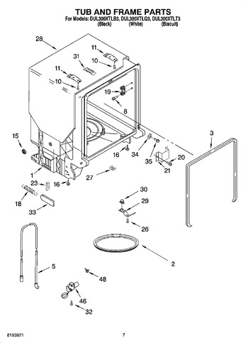 Diagram for DUL300XTLB3