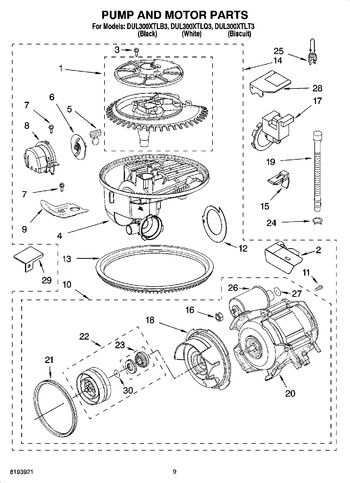 Diagram for DUL300XTLB3