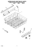 Diagram for 09 - Upper Rack And Track Parts