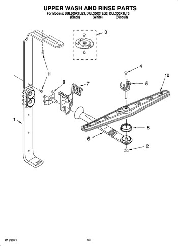 Diagram for DUL300XTLB3