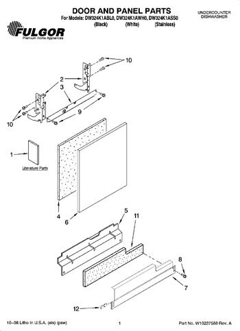 Diagram for DW324K1ASS0