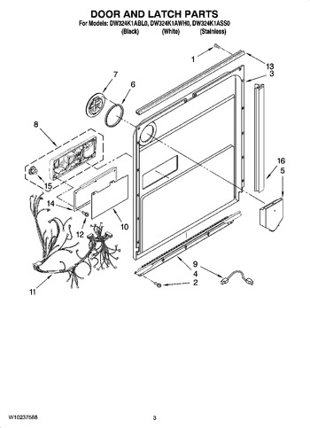 Diagram for DW324K1ASS0