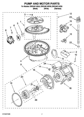 Diagram for DW324K1ASS0