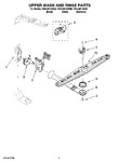 Diagram for 07 - Upper Wash And Rinse Parts