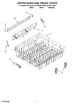 Diagram for 09 - Upper Rack And Track Parts