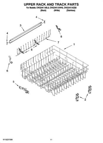 Diagram for DW324K1ASS0