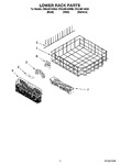 Diagram for 10 - Lower Rack Parts