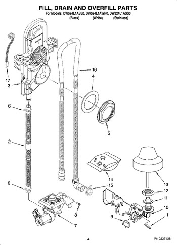 Diagram for DW524L1ABL0