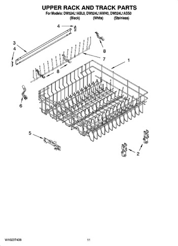 Diagram for DW524L1ABL0