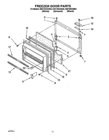 Diagram for EB21DKXAN02