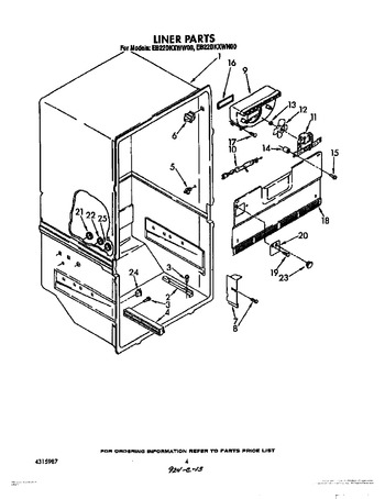 Diagram for EB22DKXWN00