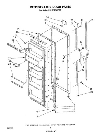 Diagram for ED19TKXLWR2