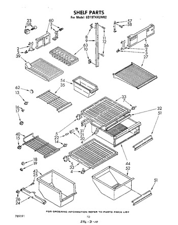 Diagram for ED19TKXLWR2