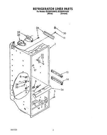 Diagram for ED22DKXAW00