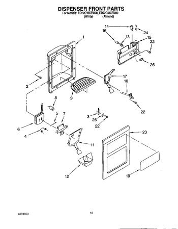 Diagram for ED22GWXFW00