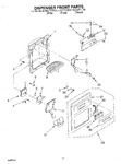 Diagram for 09 - Dispenser Front