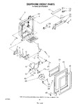 Diagram for 05 - Dispenser Front