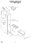 Diagram for 04 - Freezer Liner