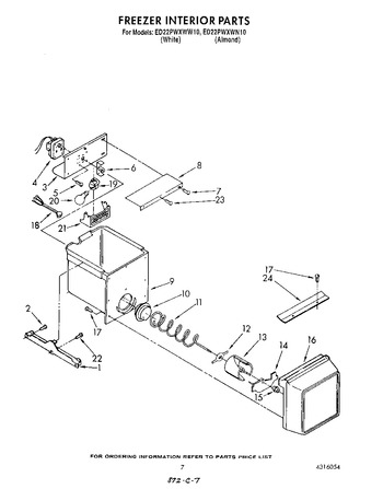 Diagram for ED22PWXWN10