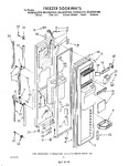 Diagram for 08 - Freezer Door