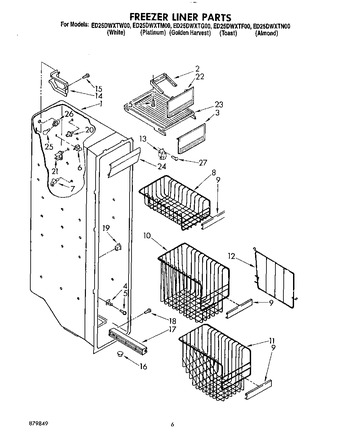 Diagram for ED25DWXTW00