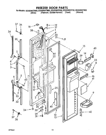 Diagram for ED25DWXTW00