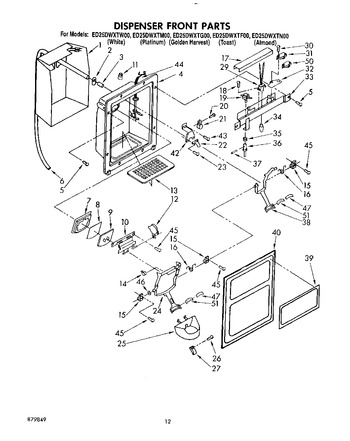 Diagram for ED25DWXTW00